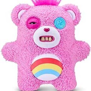 Fuggler Care Bears 9-Inch Plush Toy Cheer Bear (Pink)